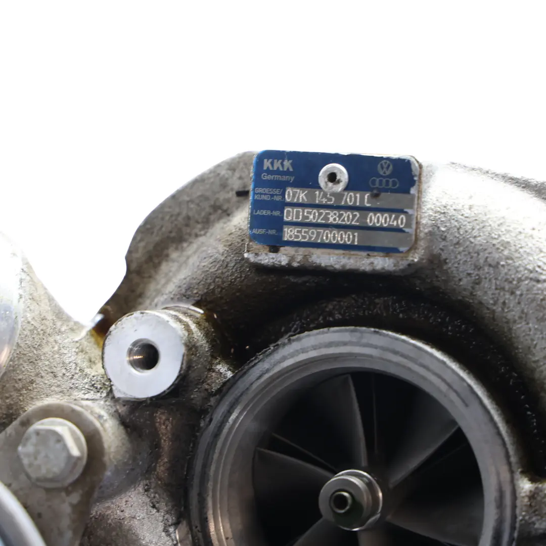 Audi RS3 8V RSQ3 8U TTRS Turbocharger Turbo Charger 2.5 TFSI - SKU 07K145701C - Part number 07K145701C