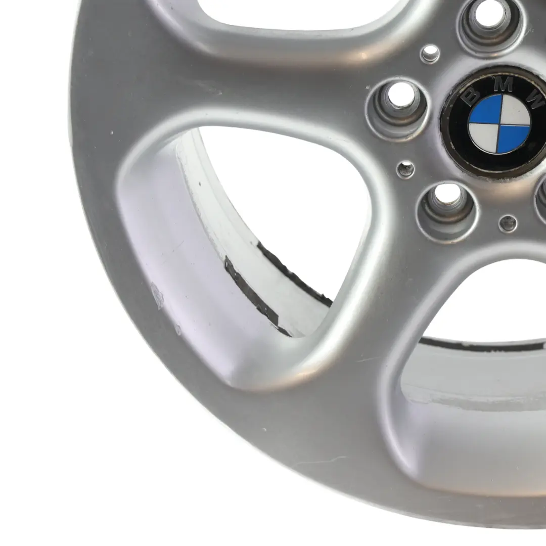 BMW E38 Silver Alloy Wheel Rim 18" 8J ET:20 5x120 5-Spoke - SKU 1096223-1 - Part number 1096223