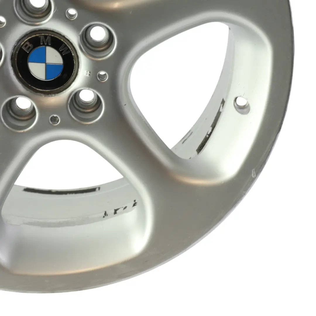 BMW E38 Silver Alloy Wheel Rim 18" 8J ET:20 5x120 5-Spoke - SKU 1096223-1 - Part number 1096223