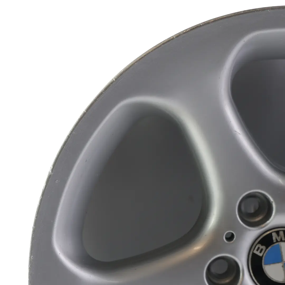 Alu Felge Silber 18" 9.5J ET:25 5-Speichen für BMW E38 mit Teilenummer 1096224 BMW E38 Alu Felge Silber 18" 9.5J ET:25 5-Speichen - SKU 1096224-1 - Teilenummer 1096224