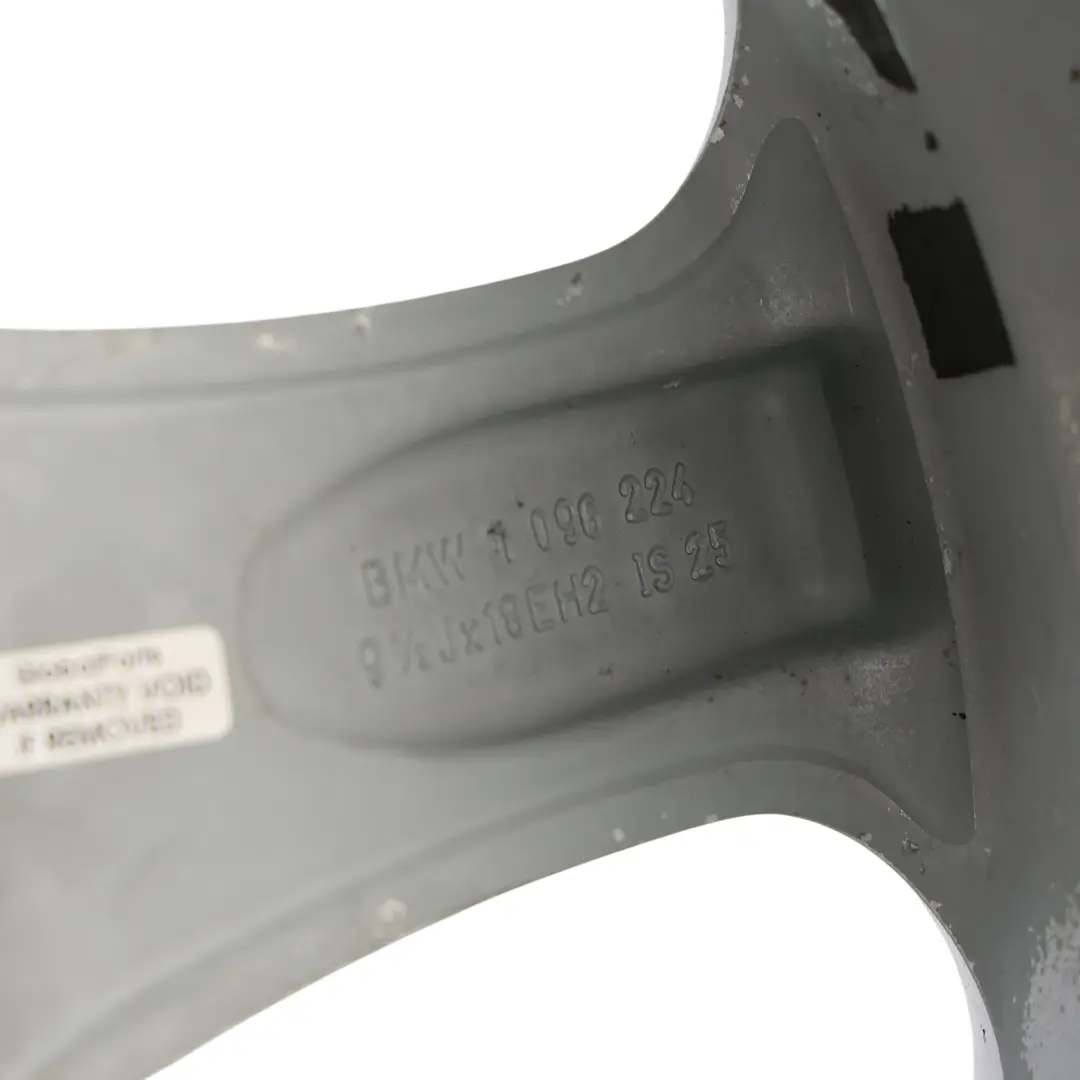BMW E38 Srebrna Felga Aluminiowa 18" 9.5J ET:25 5x120 5-Ramienna - SKU 1096224-2 - Numer Części 1096224