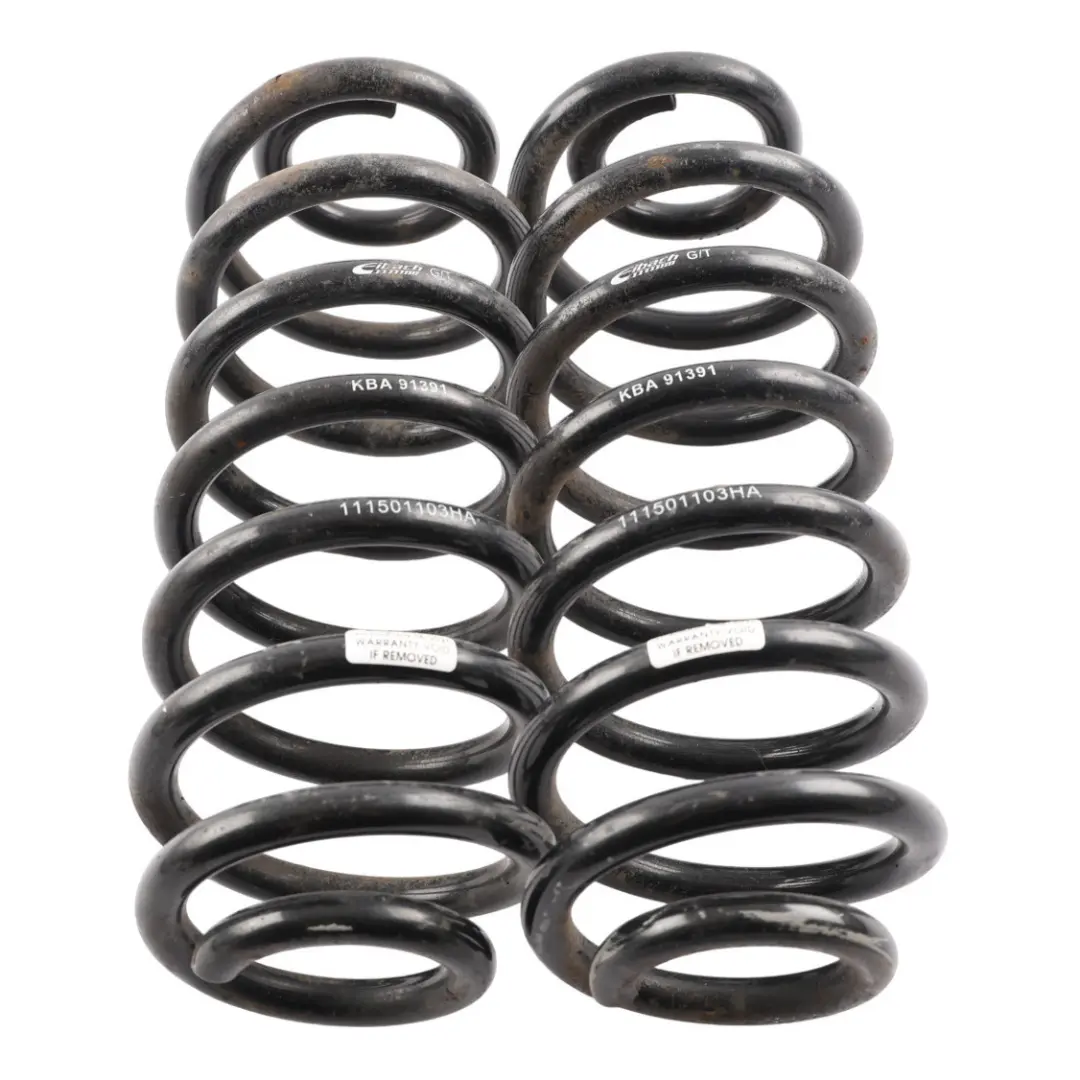 Audi A4 S4 B8 Rear Axle Coil Spring Left Right N/O/S SET KBA91391 - SKU 111501103HA - Part number 111501103HA