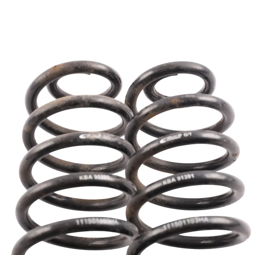 Axle Coil Spring Left Right N/O/S SET KBA91391 to Audi A4 S4 B8 Rear with Part number 111501103HA Audi A4 S4 B8 Rear Axle Coil Spring Left Right N/O/S SET KBA91391 - SKU 111501103HA - Part number 111501103HA