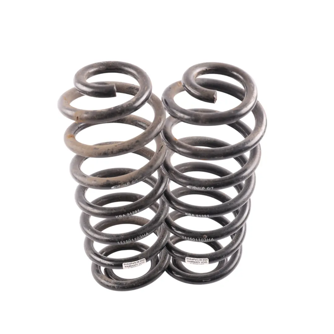 Axle Coil Spring Left Right N/O/S SET KBA91391 to Audi A4 S4 B8 Rear with Part number 111501103HA Audi A4 S4 B8 Rear Axle Coil Spring Left Right N/O/S SET KBA91391 - SKU 111501103HA - Part number 111501103HA