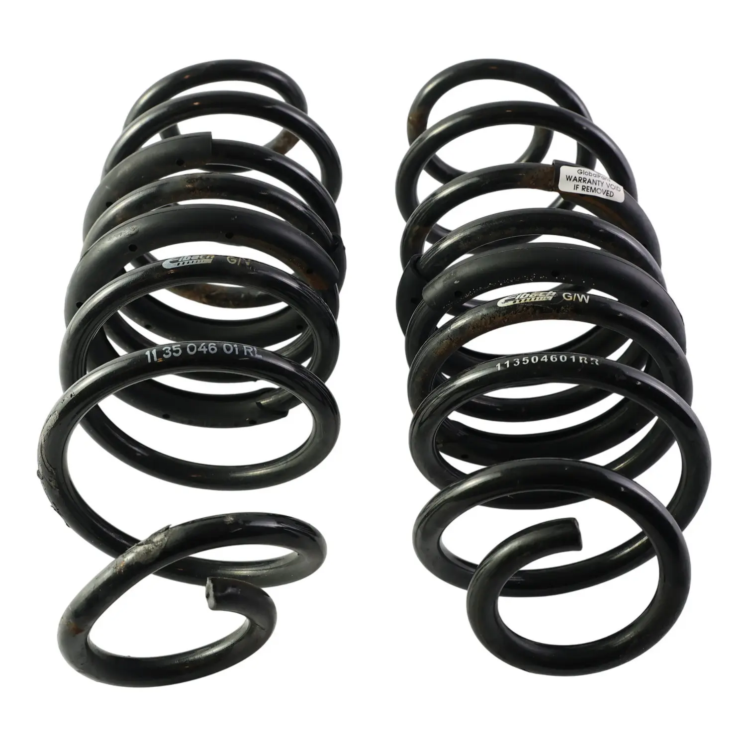 Ford Fiesta Mk8 ST Rear Axle Suspension Spring Set x2 Eibach 113504601