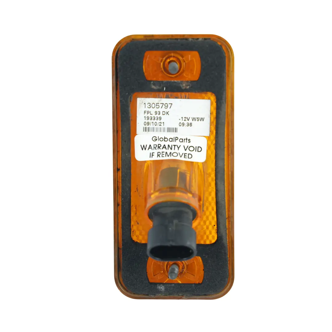 Side Marker Indicator Turn Signal Light Lamp to Citroën Relay Boxer Ducato with Part number 1305797 Citroën Relay Boxer Ducato Side Marker Indicator Turn Signal Light Lamp - SKU 1305797 - Part number 1305797