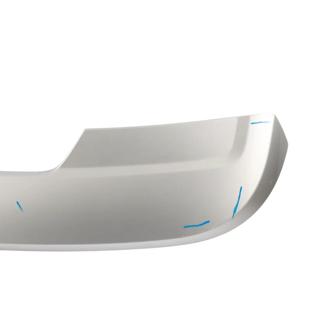 Ford Fiesta Mk6 ST Boot Lid Tailgate Spoiler Moondust Silver Metallic ZJ - SKU 1360633-MDS - Part number 1360633