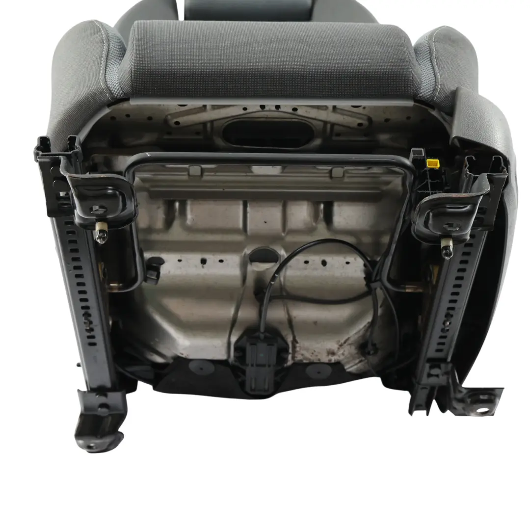 Ford Focus Mk2 ST Front Seat Hrated Cloth Fabric Anthracite Dark Flint Left N/S - SKU RHD-1374576-1 - Part number 1374576