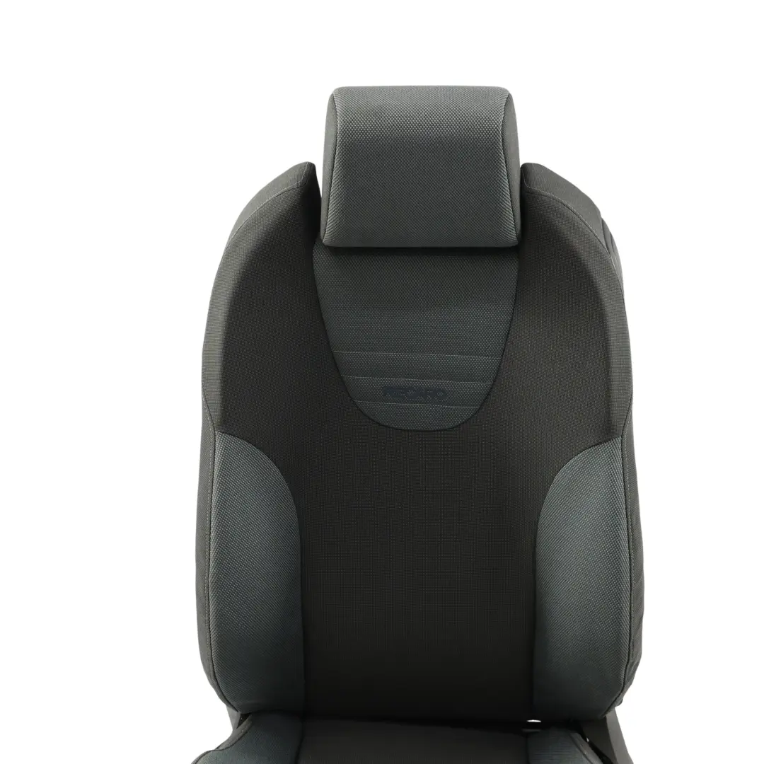 Ford Focus Mk2 ST Front Seat Hrated Cloth Fabric Anthracite Dark Flint Left N/S - SKU RHD-1374576-1 - Part number 1374576