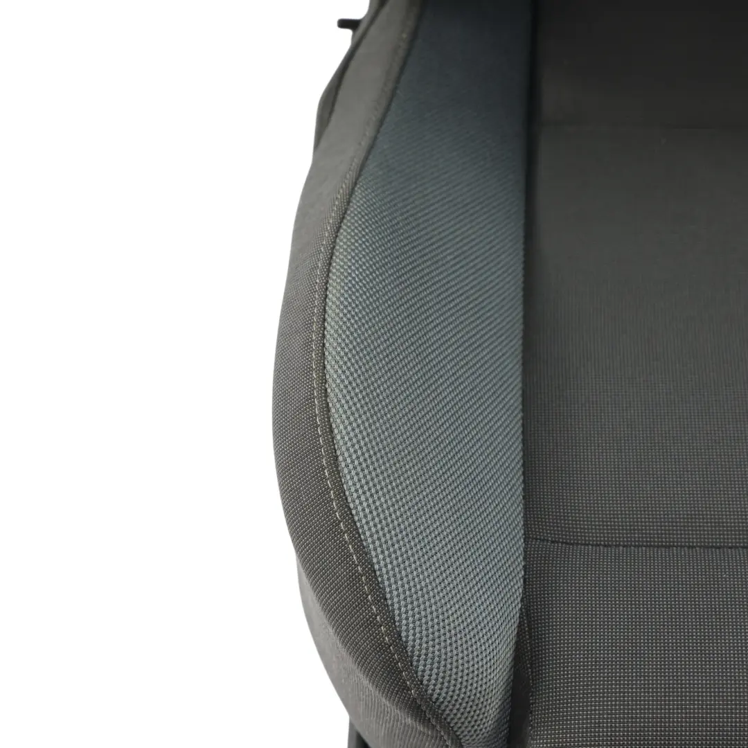 Ford Focus Mk2 ST Front Seat Hrated Cloth Fabric Anthracite Dark Flint Left N/S - SKU RHD-1374576-1 - Part number 1374576
