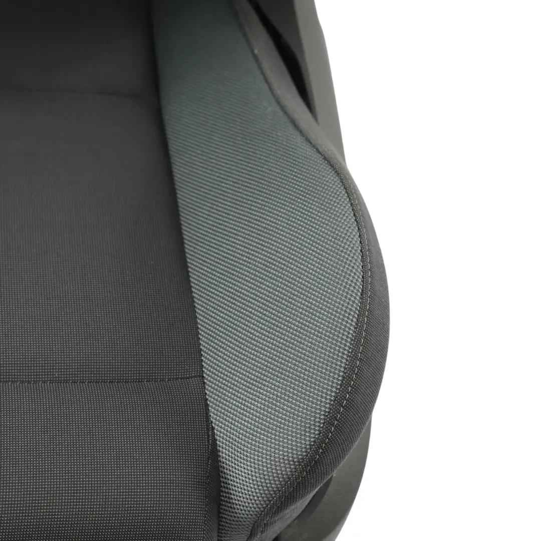 Ford Focus Mk2 ST Front Seat Hrated Cloth Fabric Anthracite Dark Flint Left N/S - SKU RHD-1374576-1 - Part number 1374576