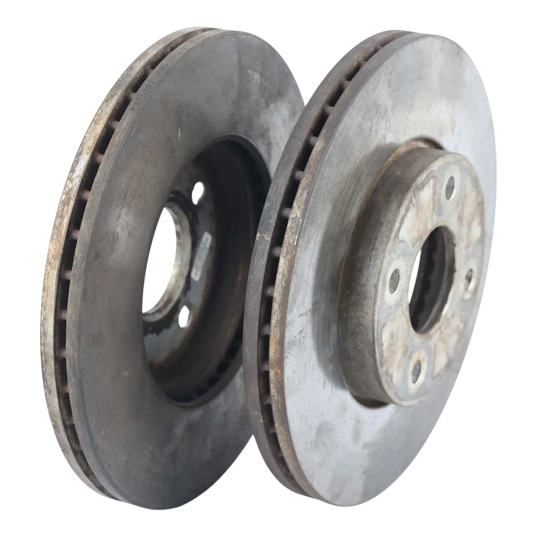 Ford Fiesta MK5 Set Disque Frein Roue Avant Gauche Droite 5S6Y-1125-AC