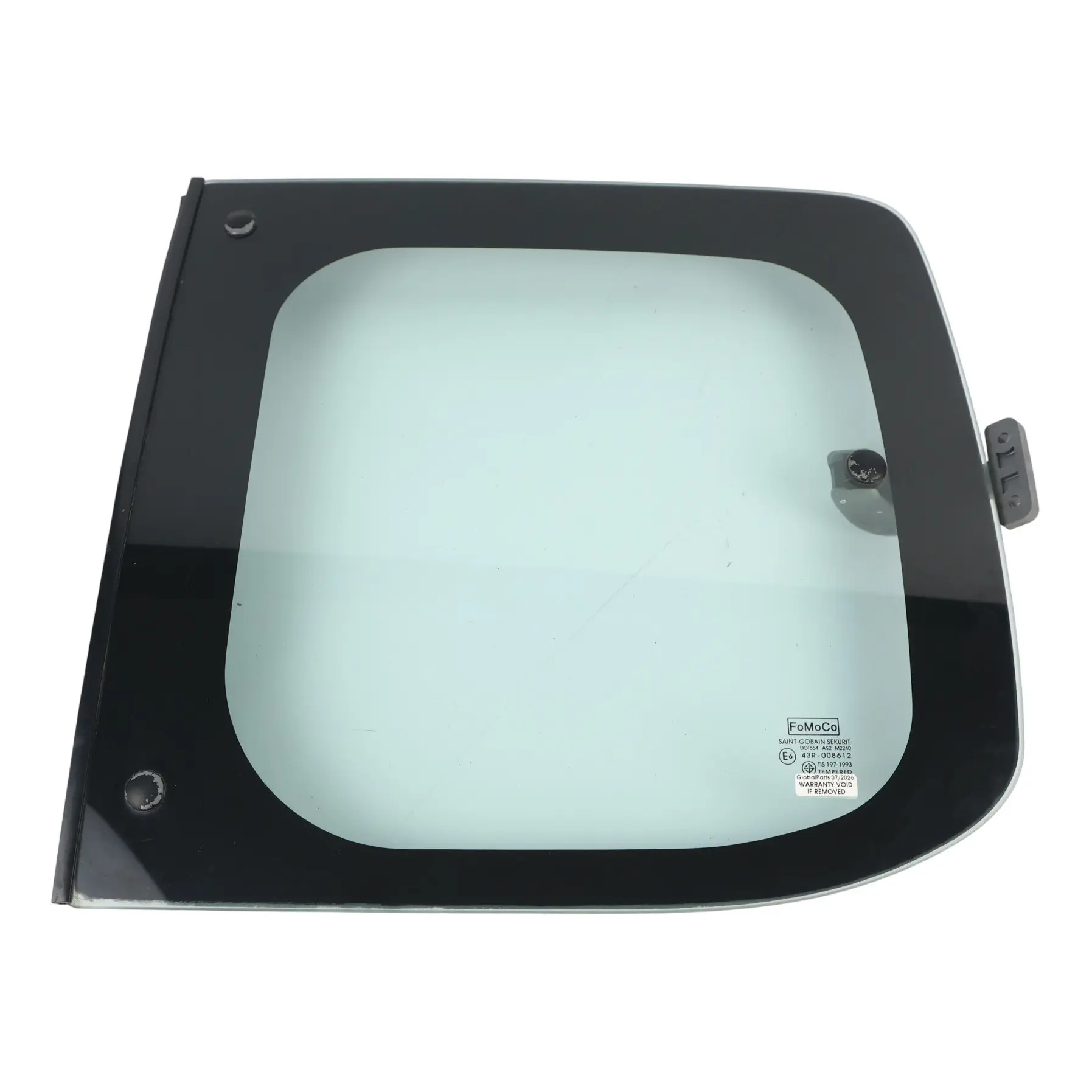 Ford Ranger Mk4 Rear Door Hinged Window Glass Left N/S Green 1453477 Tempered