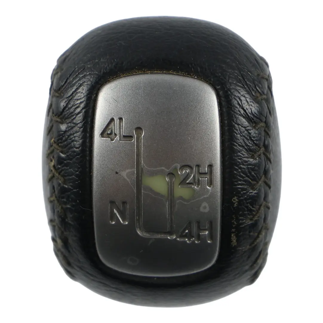 Ford Ranger Mk4 Gear Change Lever Knob Black Leather Silver Insert 1469623