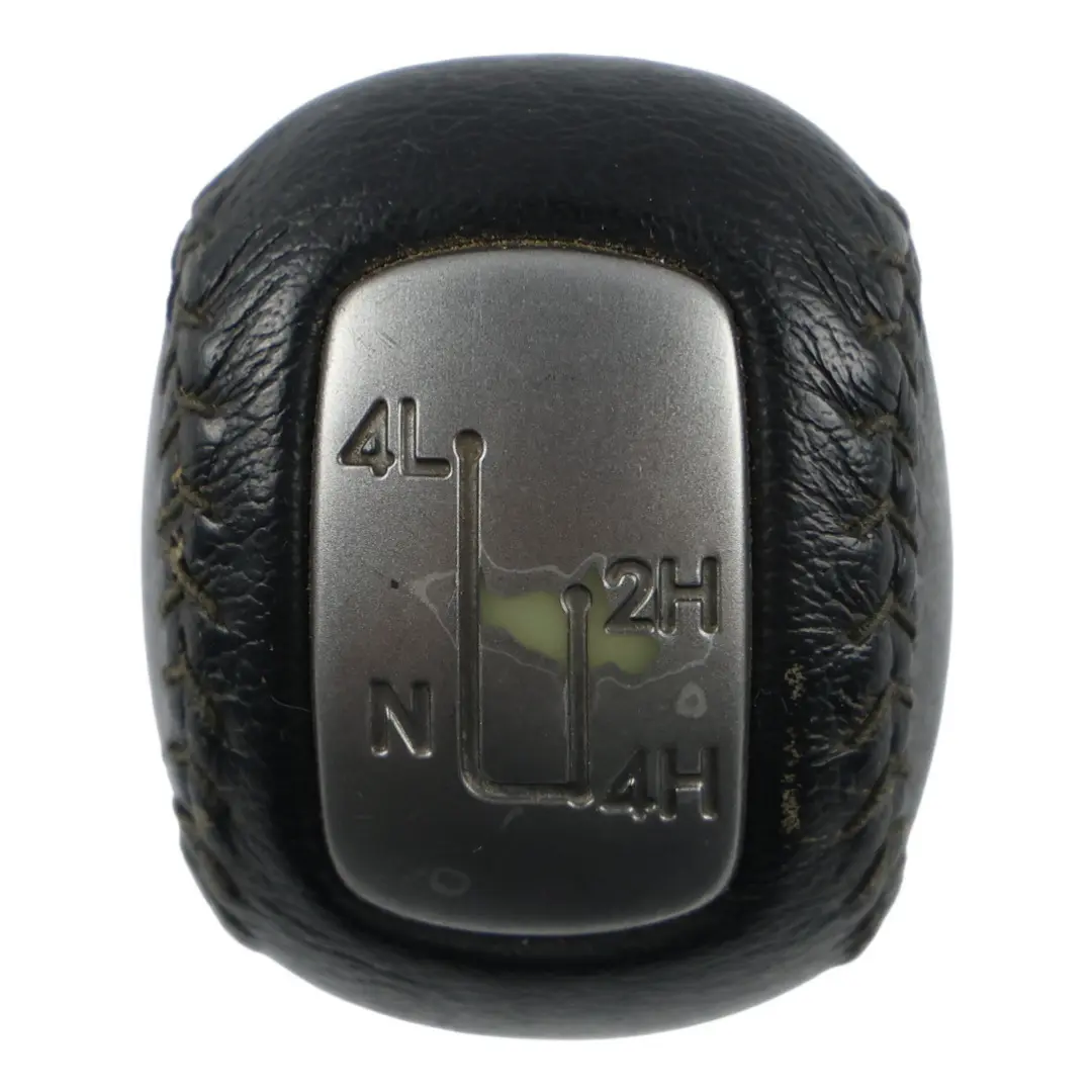 Mk4 Gear Change Lever Knob Black Leather Silver Insert to Ford Ranger with Part number 1469623 Ford Ranger Mk4 Gear Change Lever Knob Black Leather Silver Insert - SKU 1469623 - Part number 1469623