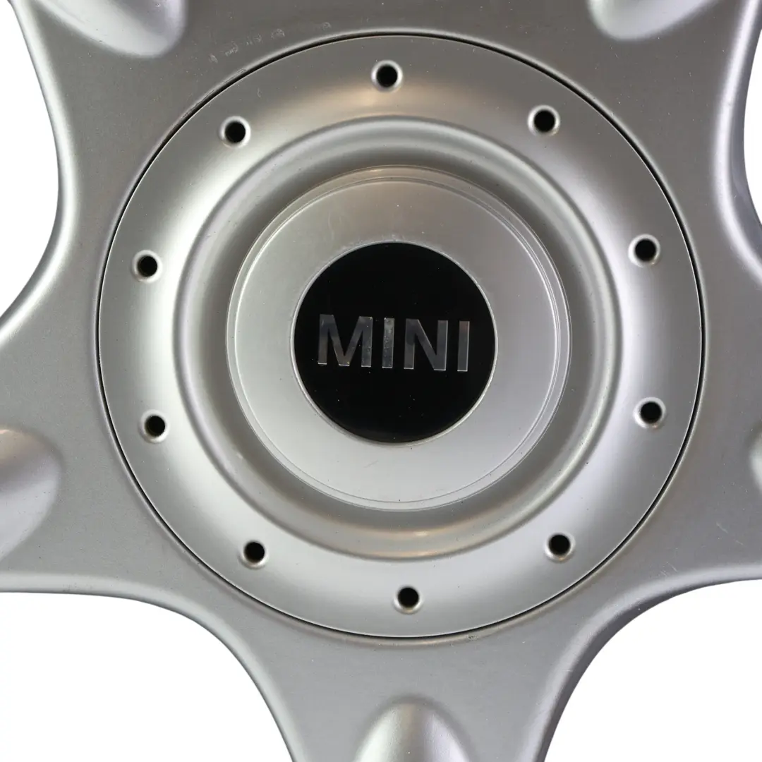 Mini One R50 R52 Llanta de Aleacion De plata 16 6,5J ET:48 5-Spider Spoke 83 - SKU 1512348-1 - Número de pieza 1512348