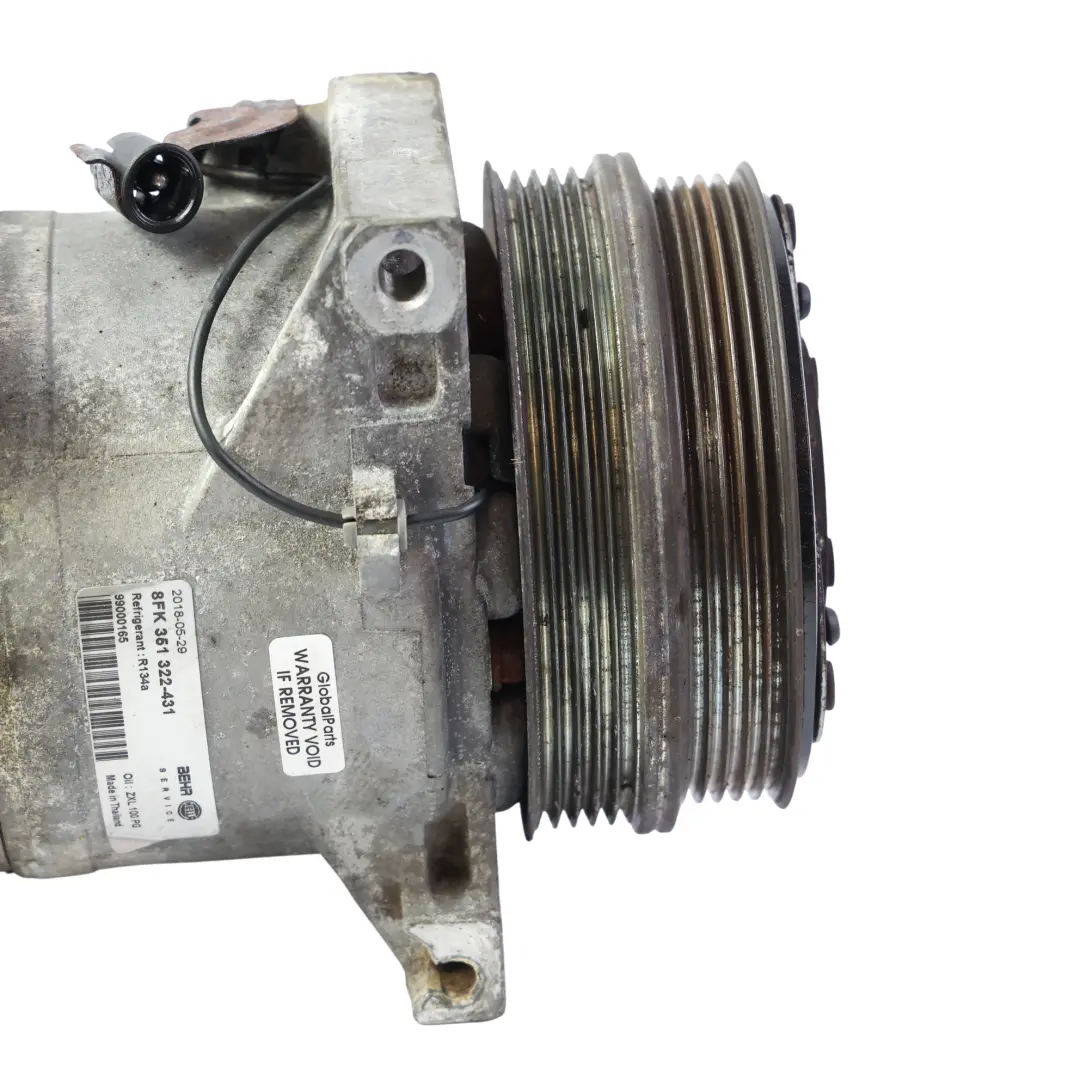 Mk2 Air Con A/C Compressor Pump 2.5 Duratec HYDA 8FK351322431 to Ford Focus ST with Part number 1673990 Ford Focus ST Mk2 Air Con A/C Compressor Pump 2.5 Duratec HYDA 8FK351322431 - SKU 1673990 - Part number 1673990