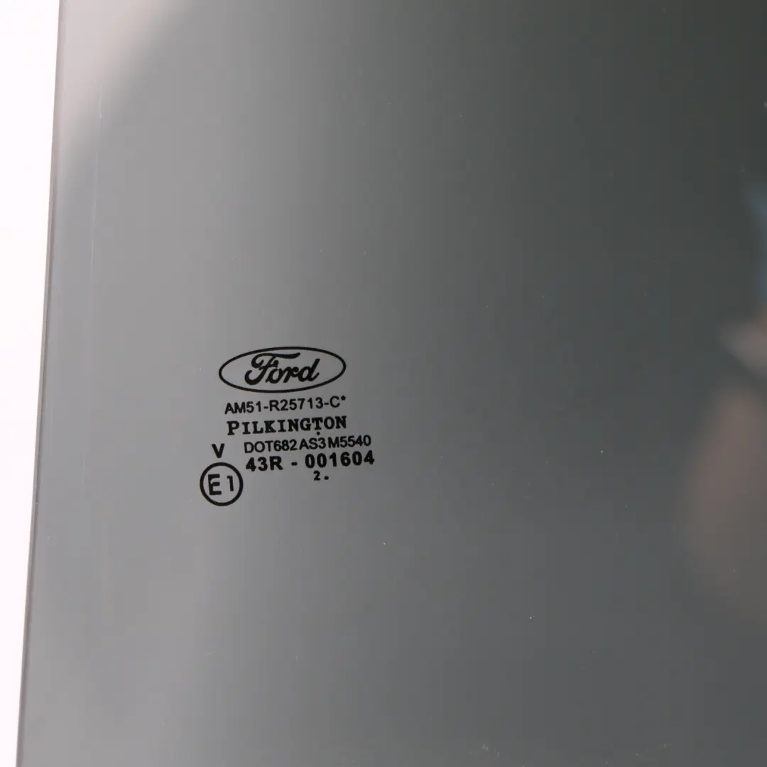 Ford C-Max Mk2 Rear Door Side Window Glass Left N/S AS3 Tinted AM51-R25713-CB - SKU 1699797 - Part number 1699797