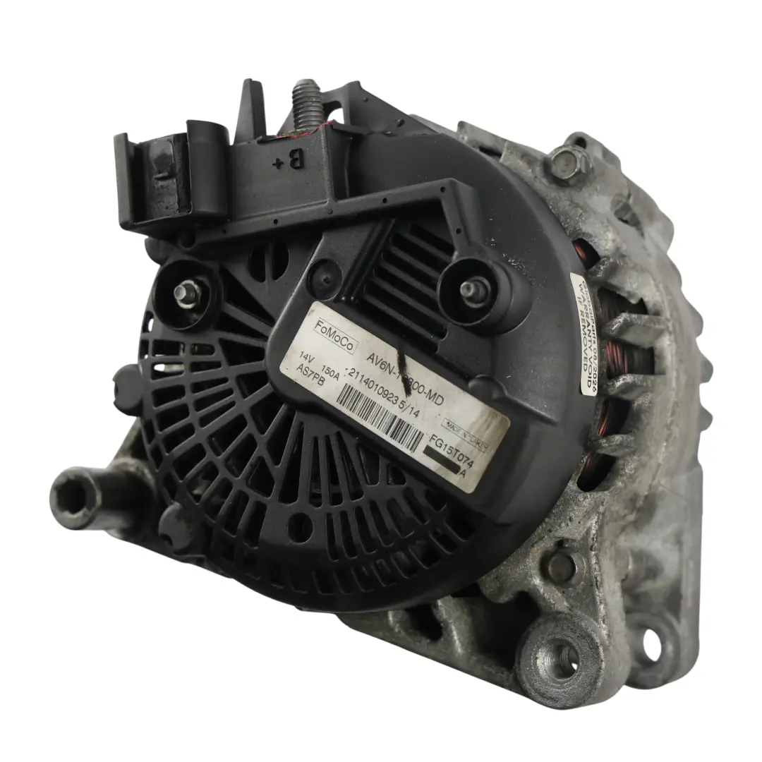 Mk3 C-Max Mondeo Mk4 Alternator Generator 2.0 TDCi 150A AV6N-10300-MD to Ford Kuga with Part number 1762377 Ford Kuga Mk3 C-Max Mondeo Mk4 Alternator Generator 2.0 TDCi 150A AV6N-10300-MD - SKU 1762377 - Part number 1762377