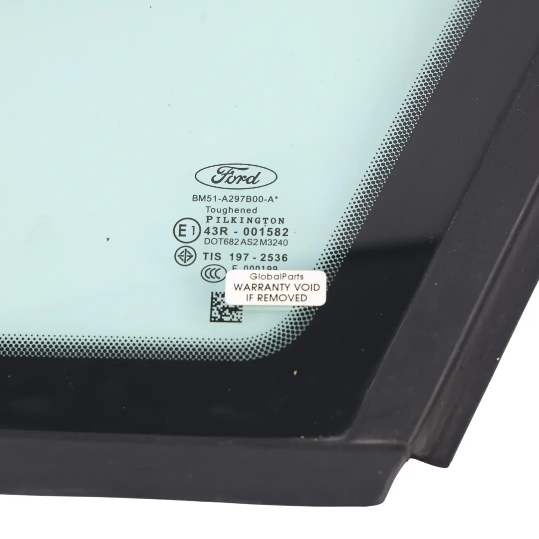 Ford Focus St-3 Mk3 Rear Quarter Glass Window Tinted Right O/S 1786436 - SKU 1786433 - Part number 1786433