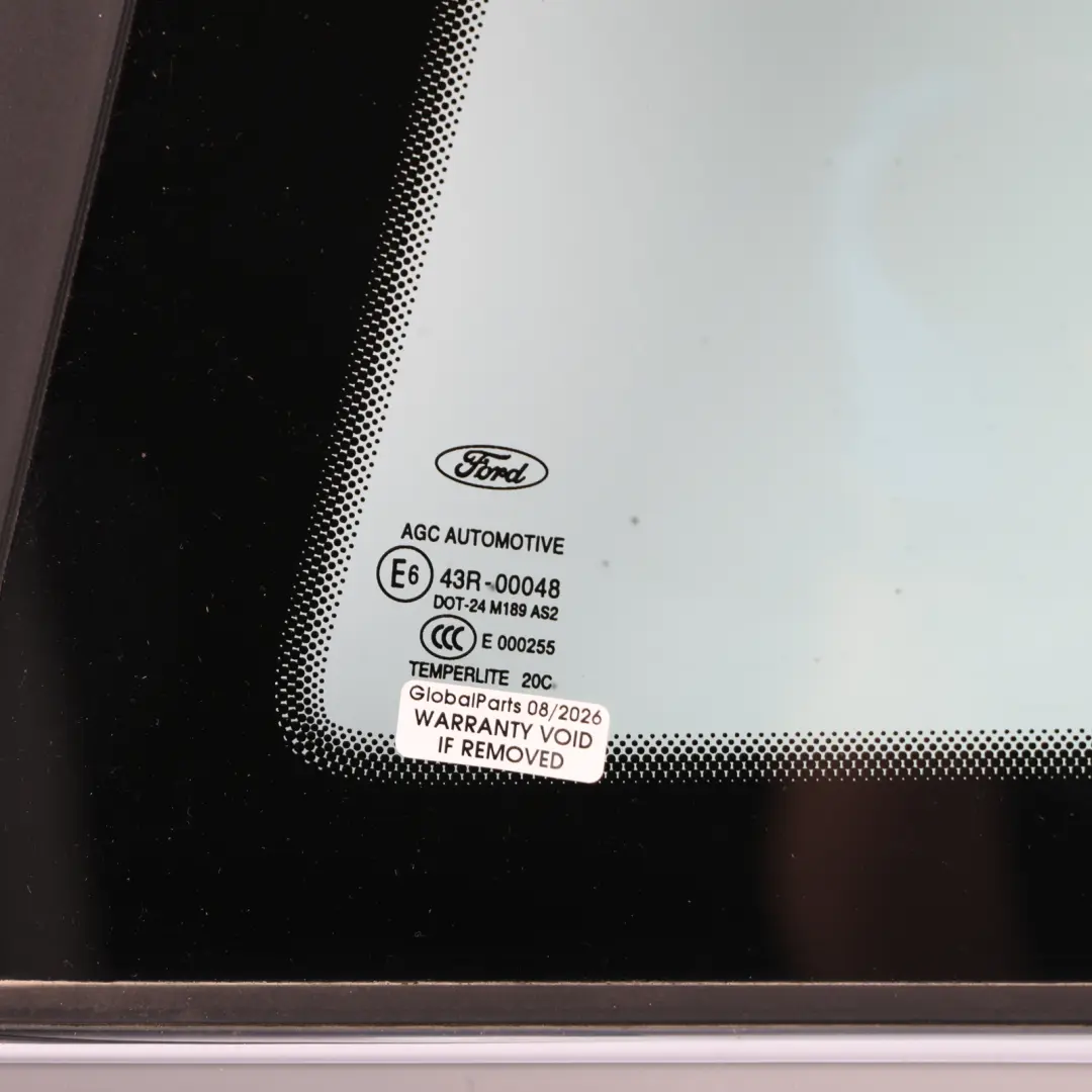 Quarter Window Glass Glazing Left N/S AS2 C1BB-B29751-CA to Ford Fiesta Mk7 Rear with Part number 1791522 Ford Fiesta Mk7 Rear Quarter Window Glass Glazing Left N/S AS2 C1BB-B29751-CA - SKU 1791522 - Part number 1791522