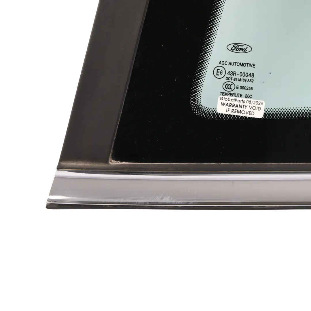 Quarter Window Glass Glazing Left N/S AS2 C1BB-B29751-CA to Ford Fiesta Mk7 Rear with Part number 1791522 Ford Fiesta Mk7 Rear Quarter Window Glass Glazing Left N/S AS2 C1BB-B29751-CA - SKU 1791522 - Part number 1791522