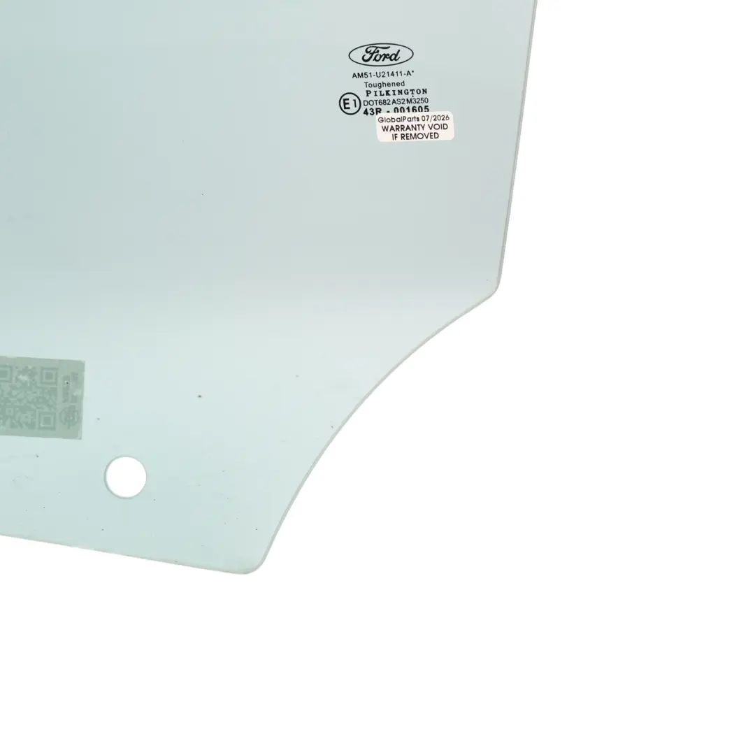 Ford C-Max Mk2 Front Right O/S Side Window Glass AS2 Green AM51U21411A - SKU 1808145 - Part number 1808145