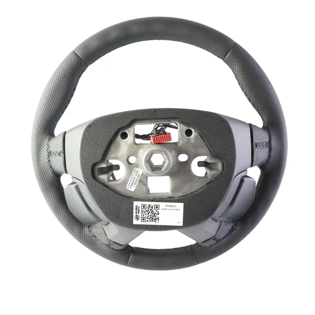Ford Transit Mk8 Kierownica NOWA Skóra Czarna Multifunkcja BK213600CD35B8 - SKU 1810825-2 - Numer Części 1810825