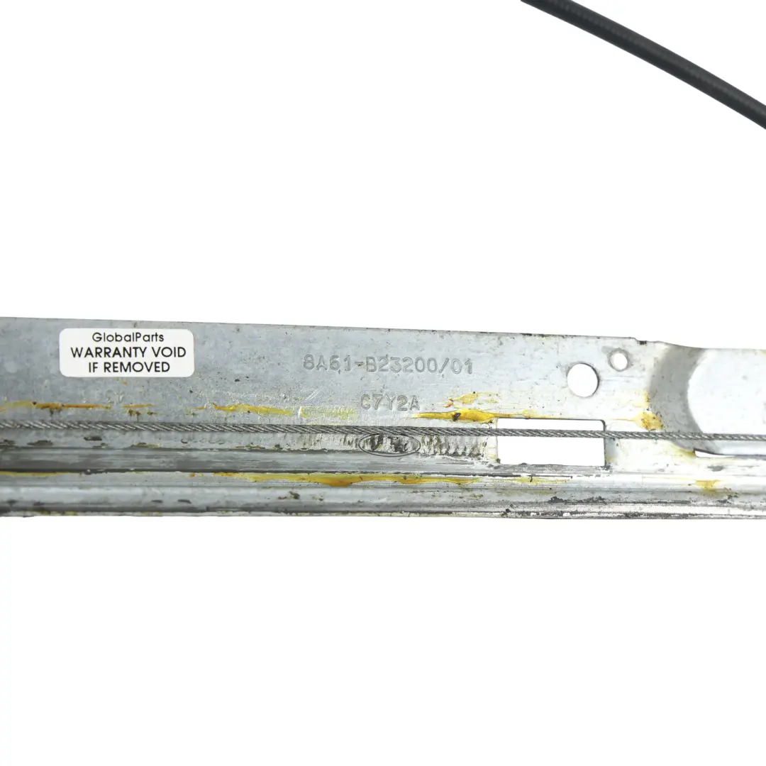 Door Window Lifter Regulator Mechanism Front Right O/S to Ford Fiesta Mk7 3 with Part number 1836011 Ford Fiesta Mk7 3 Door Window Lifter Regulator Mechanism Front Right O/S - SKU 1836011 - Part number 1836011
