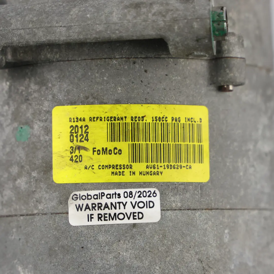 Ford Focus Mk3 Air Conditioning A/C Compressor Pump 1.6 Petrol AV61-19D629-CA - SKU 1852376 - Part number 1852376