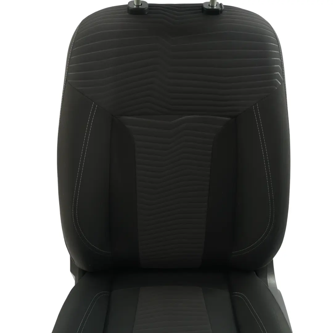 Front Seat Left N/S Fabric Cloth Lithos/Domo Charcoal Black to Ford Fiesta Mk7 with Part number 1855648 Ford Fiesta Mk7 Front Seat Left N/S Fabric Cloth Lithos/Domo Charcoal Black - SKU 1855648-1 - Part number 1855648