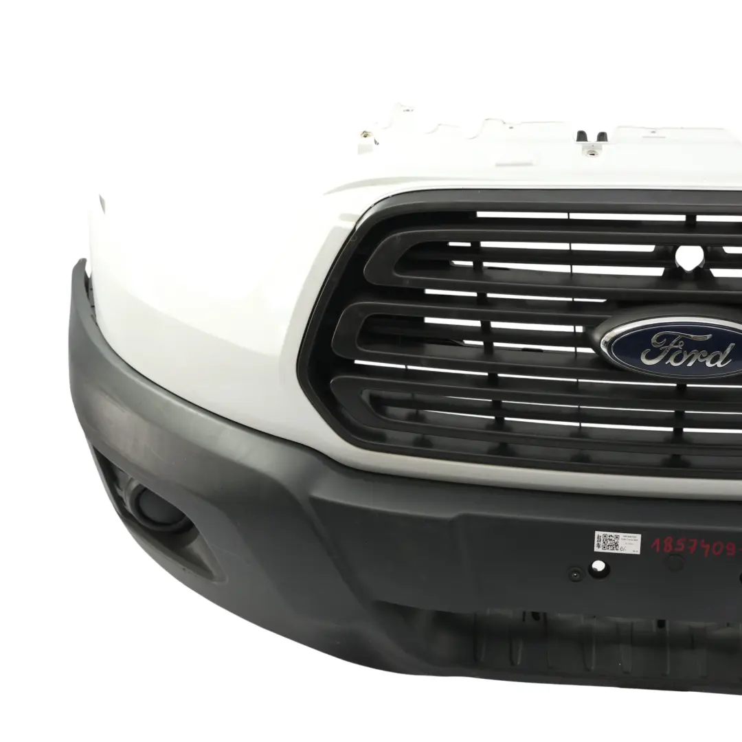 Ford Transit Mk8 Front Bumper Grille Upper Air Cover Trim Panel Frozen White Z2 - SKU 1857409-FW3 - Part number 1857409