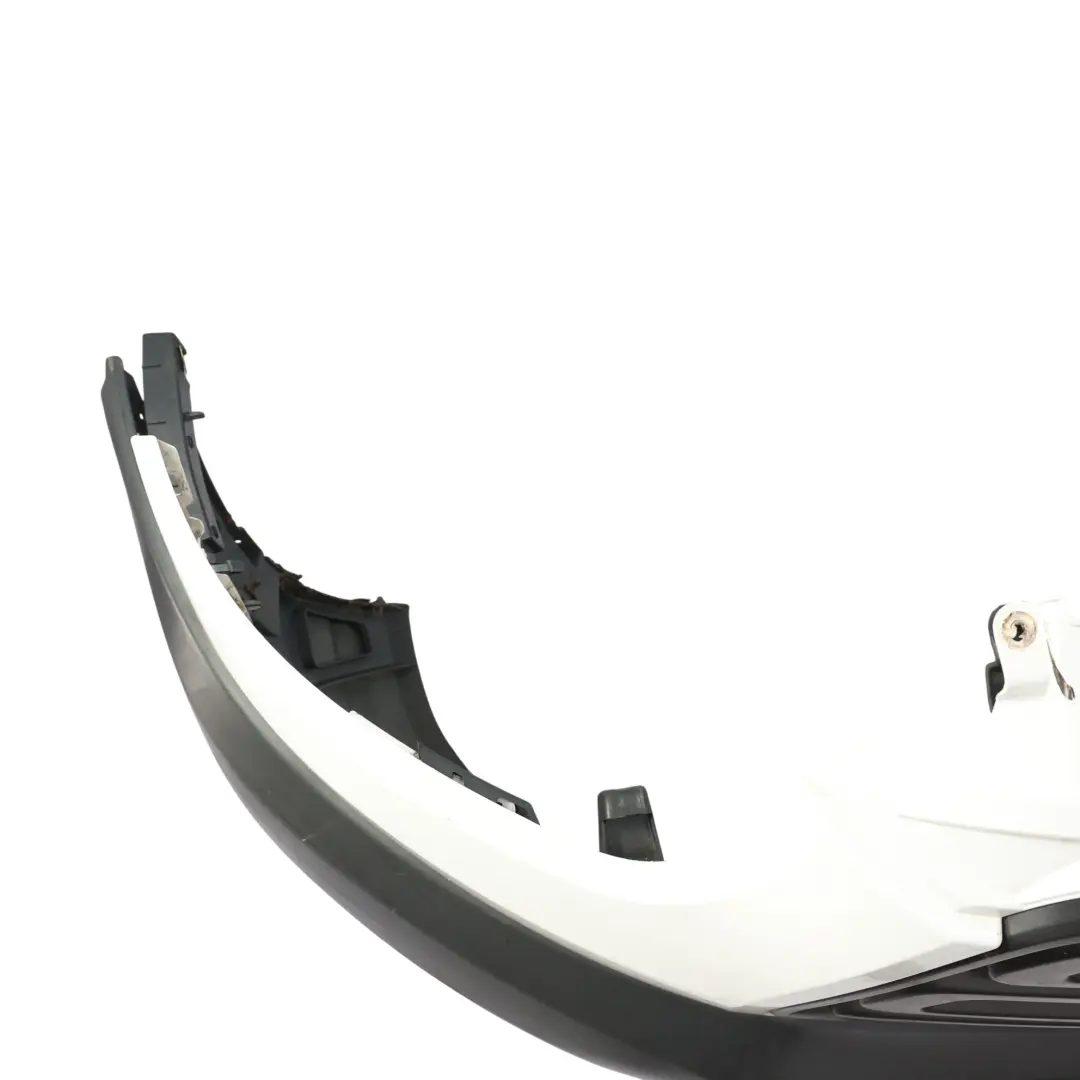 Mk8 Front Bumper Grille Upper Air Cover Trim Panel Frozen White Z2 to Ford Transit with Part number 1857409 Ford Transit Mk8 Front Bumper Grille Upper Air Cover Trim Panel Frozen White Z2 - SKU 1857409-FW3 - Part number 1857409