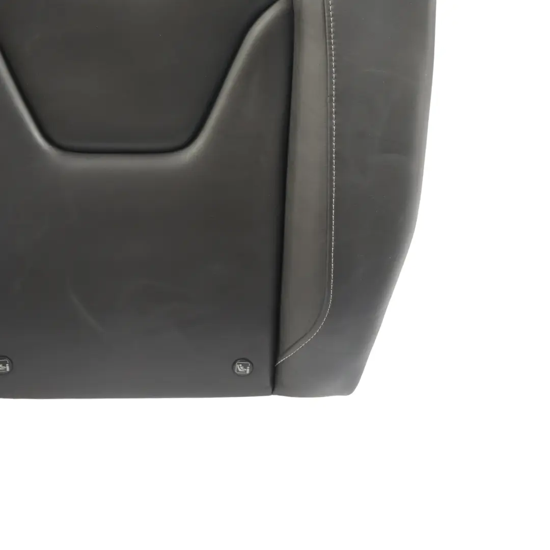 Mk3 Rear Seat Bench Backrest Left N/S Windsor Leather Charcoal Black to Ford Focus with Part number 1903888 Ford Focus Mk3 Rear Seat Bench Backrest Left N/S Windsor Leather Charcoal Black - SKU 1903888 - Part number 1903888