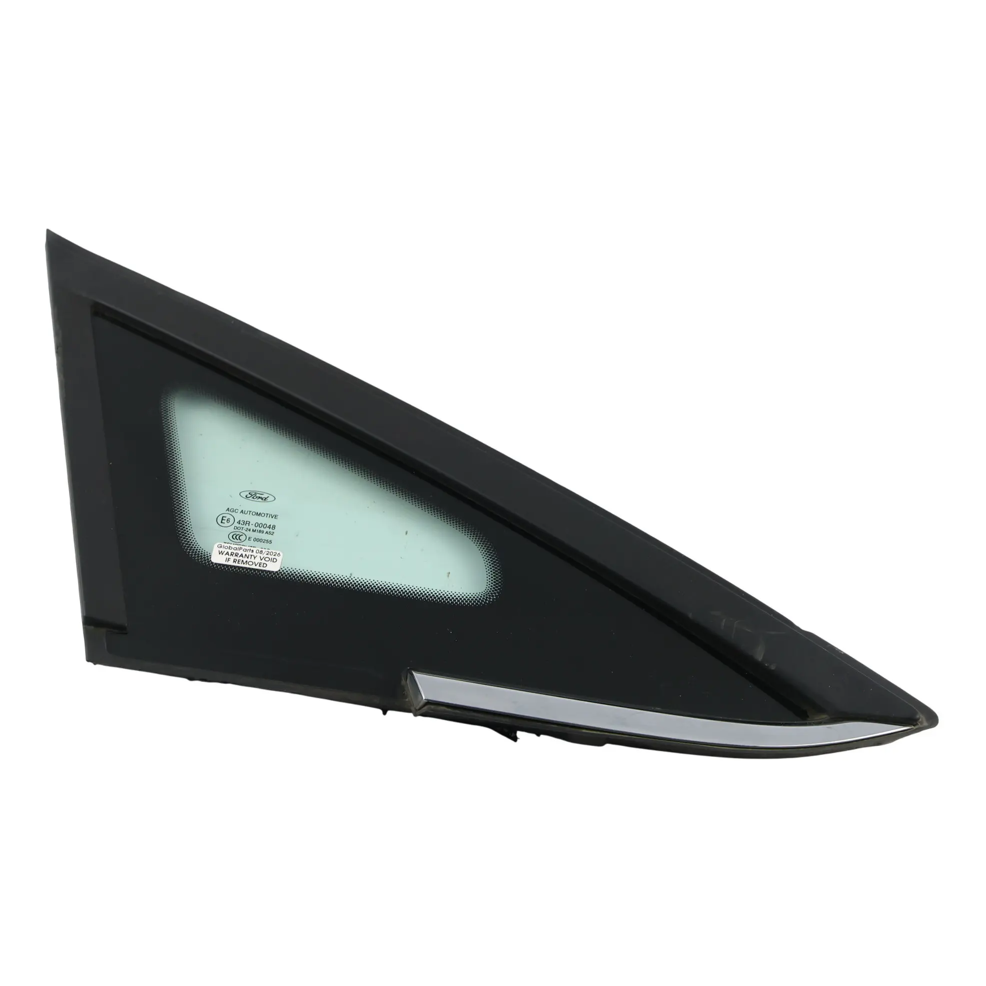 Ford Fiesta Mk7 Triangle Quarter Glass Window Front Right O/S F1BB-A29710-BA