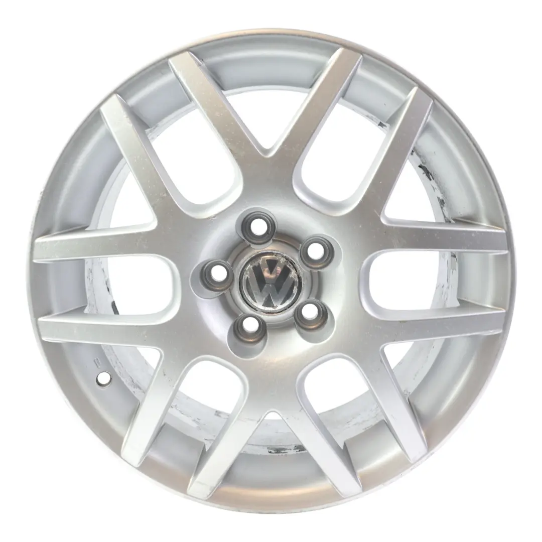 Mk4 Silver Wheel Alloy Rim Montreal 16" 6.5J ET:42 to Volkswagen Golf with Part number 1J0601025R Volkswagen Golf Mk4 Silver Wheel Alloy Rim Montreal 16" 6.5J ET:42 - SKU 1J0601025R-1 - Part number 1J0601025R
