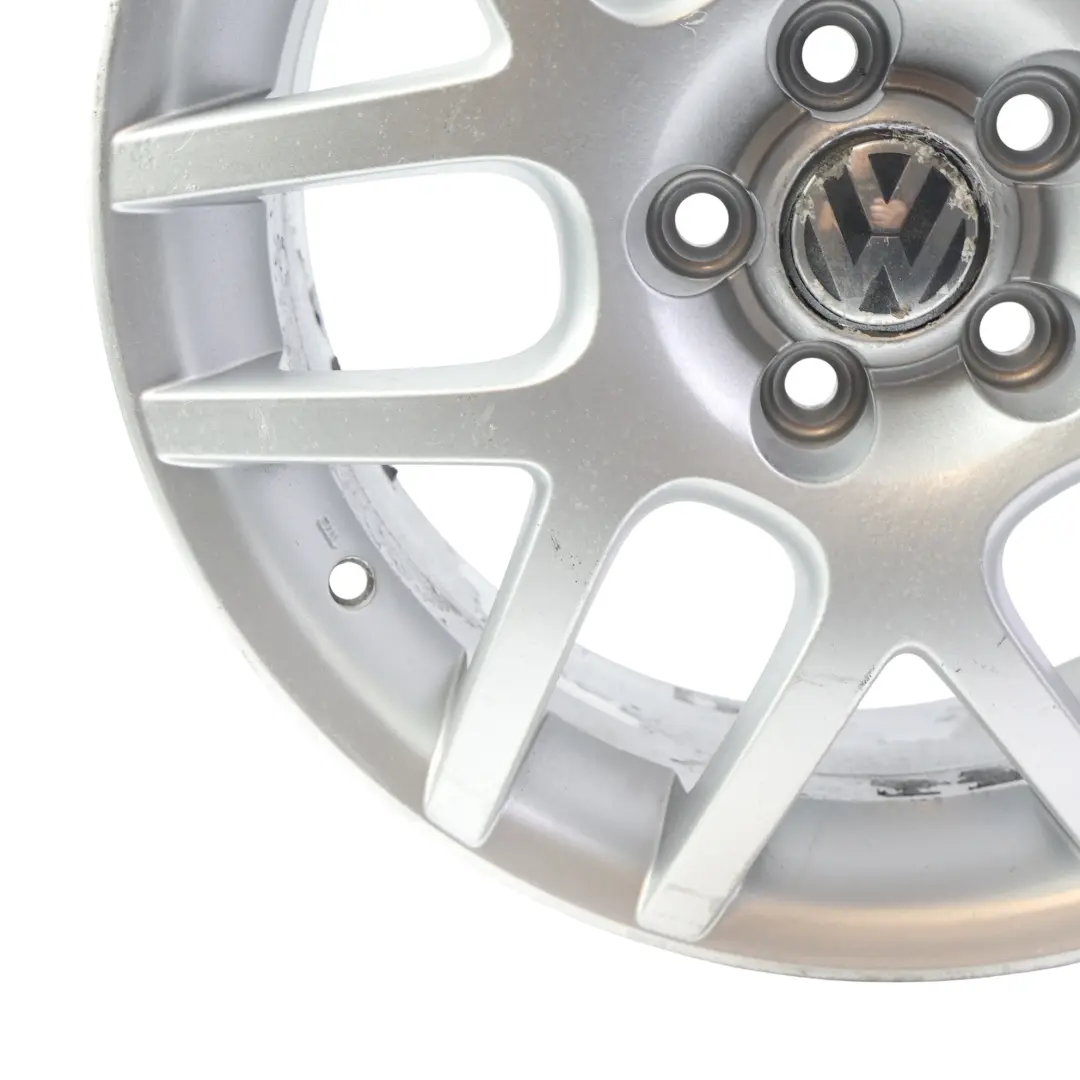 Volkswagen Golf Mk4 Silver Wheel Alloy Rim Montreal 16" 6.5J ET:42 - SKU 1J0601025R-1 - Part number 1J0601025R