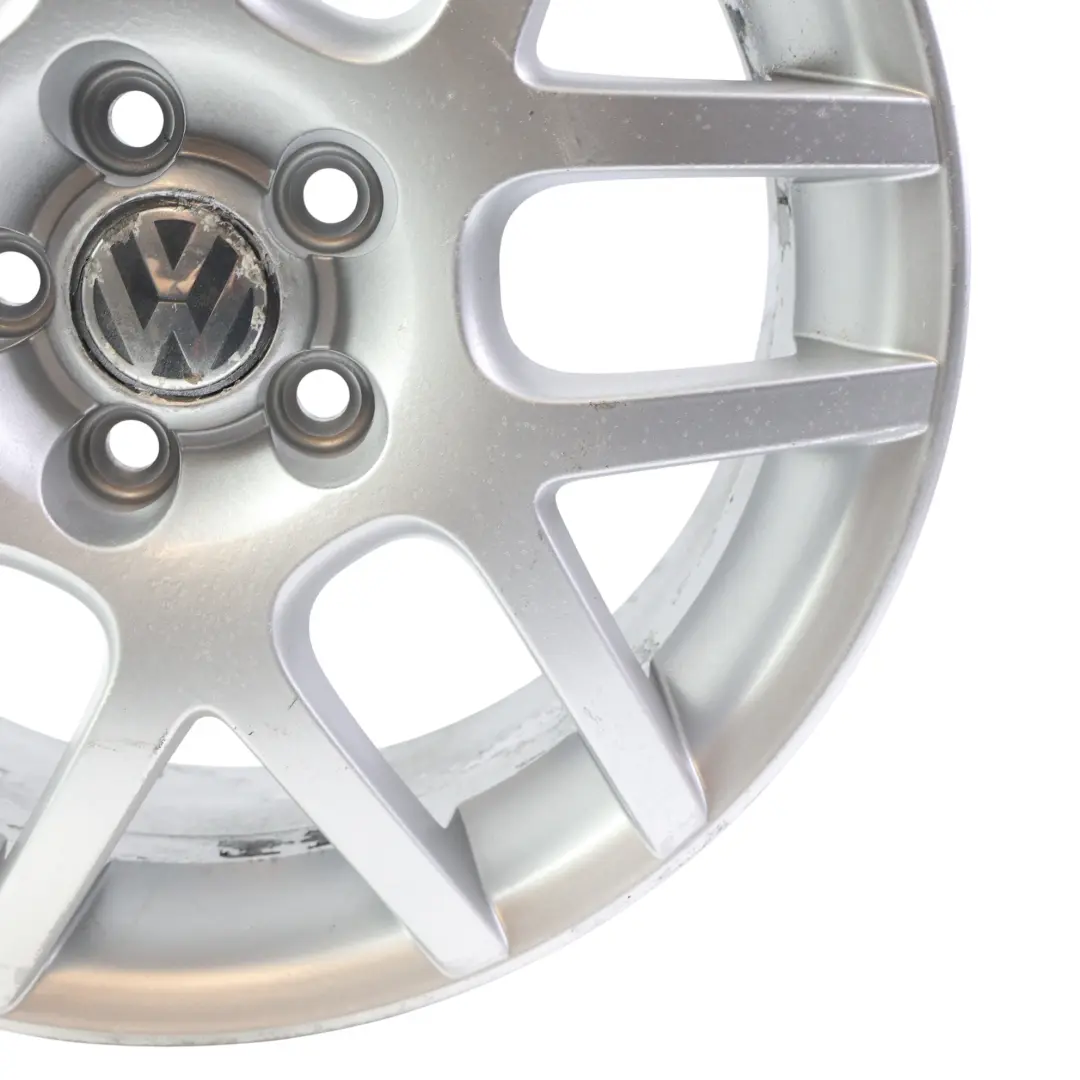 Volkswagen Golf Mk4 Silver Wheel Alloy Rim Montreal 16" 6.5J ET:42 - SKU 1J0601025R-1 - Part number 1J0601025R