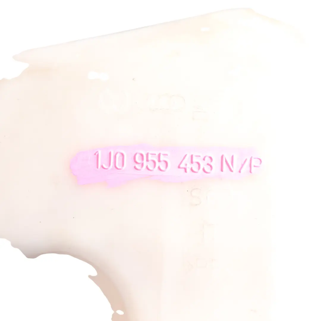 Mk4 1J Windscreen Washer Bottle Reservoir Tank to VW Volkswagen Golf with Part number 1J0955453P VW Volkswagen Golf Mk4 1J Windscreen Washer Bottle Reservoir Tank - SKU 1J0955453P - Part number 1J0955453P