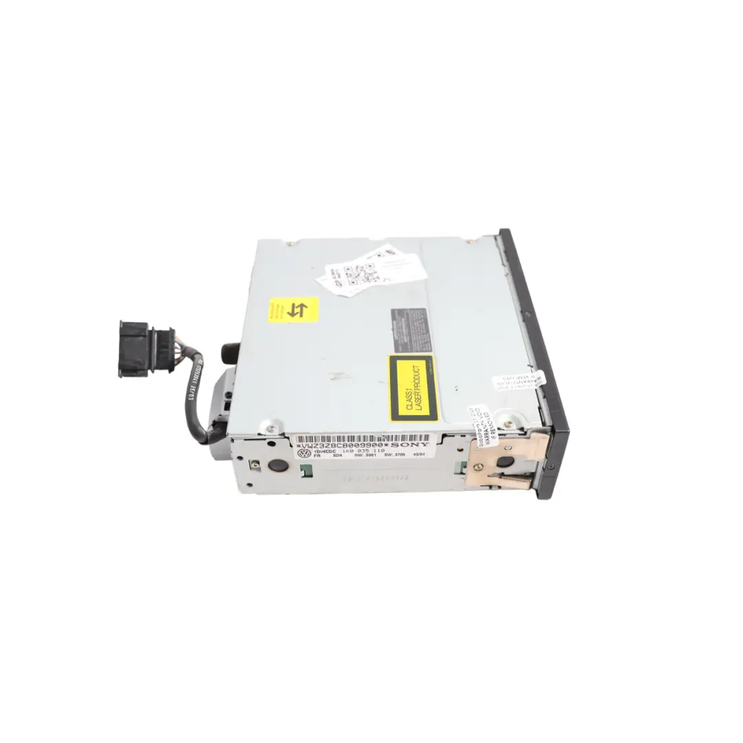 Volkswagen Golf Mk5 Passat B6 Eos 6 Disc CD Changer Unit Player - SKU 1K0035110 - Part number 1K0035110