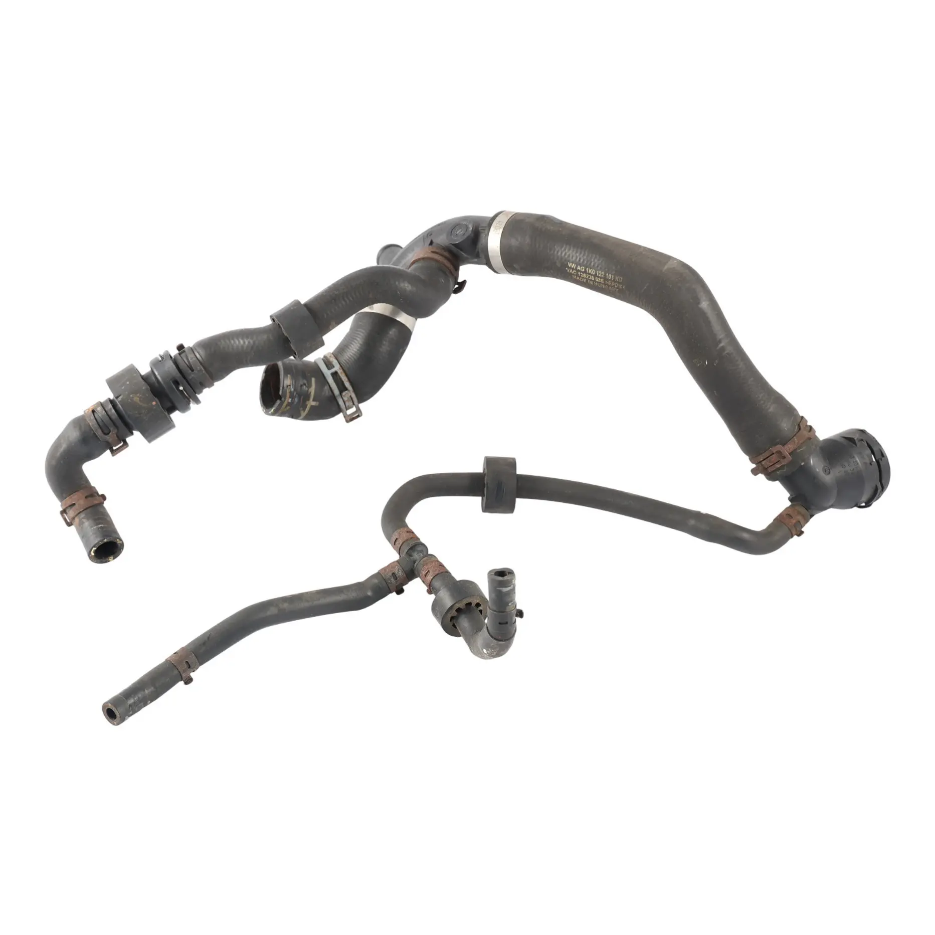 Volkswagen Audi Seat Skoda Radiator Water Hose Pipe Line 2.0 TDI 1K0122101KD