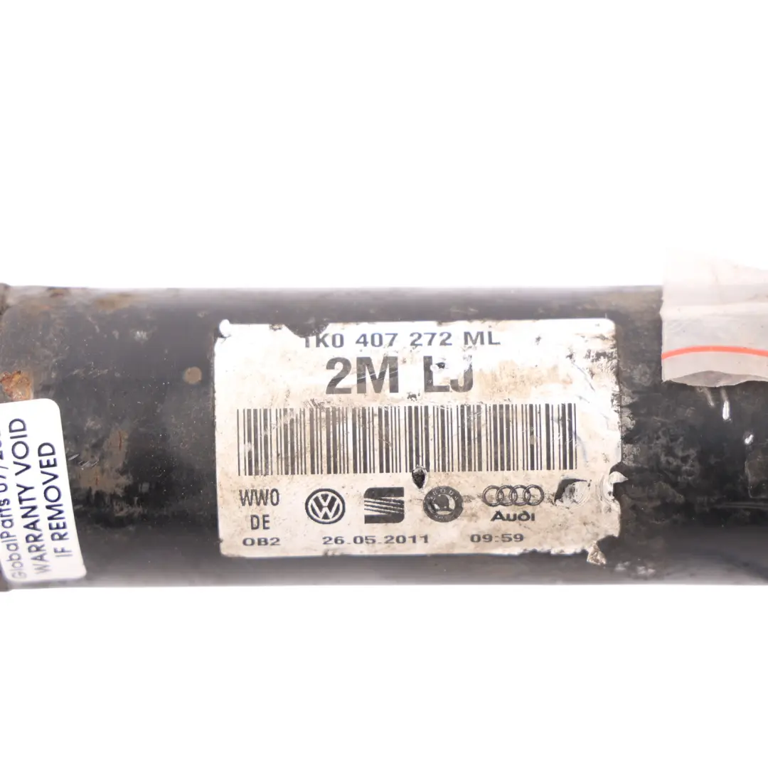 Front Axle Driveshaft Drive Shaft Right O/S Side to Audi A3 8P with Part number 1K0407272ML Audi A3 8P Front Axle Driveshaft Drive Shaft Right O/S Side - SKU 1K0407272ML - Part number 1K0407272ML