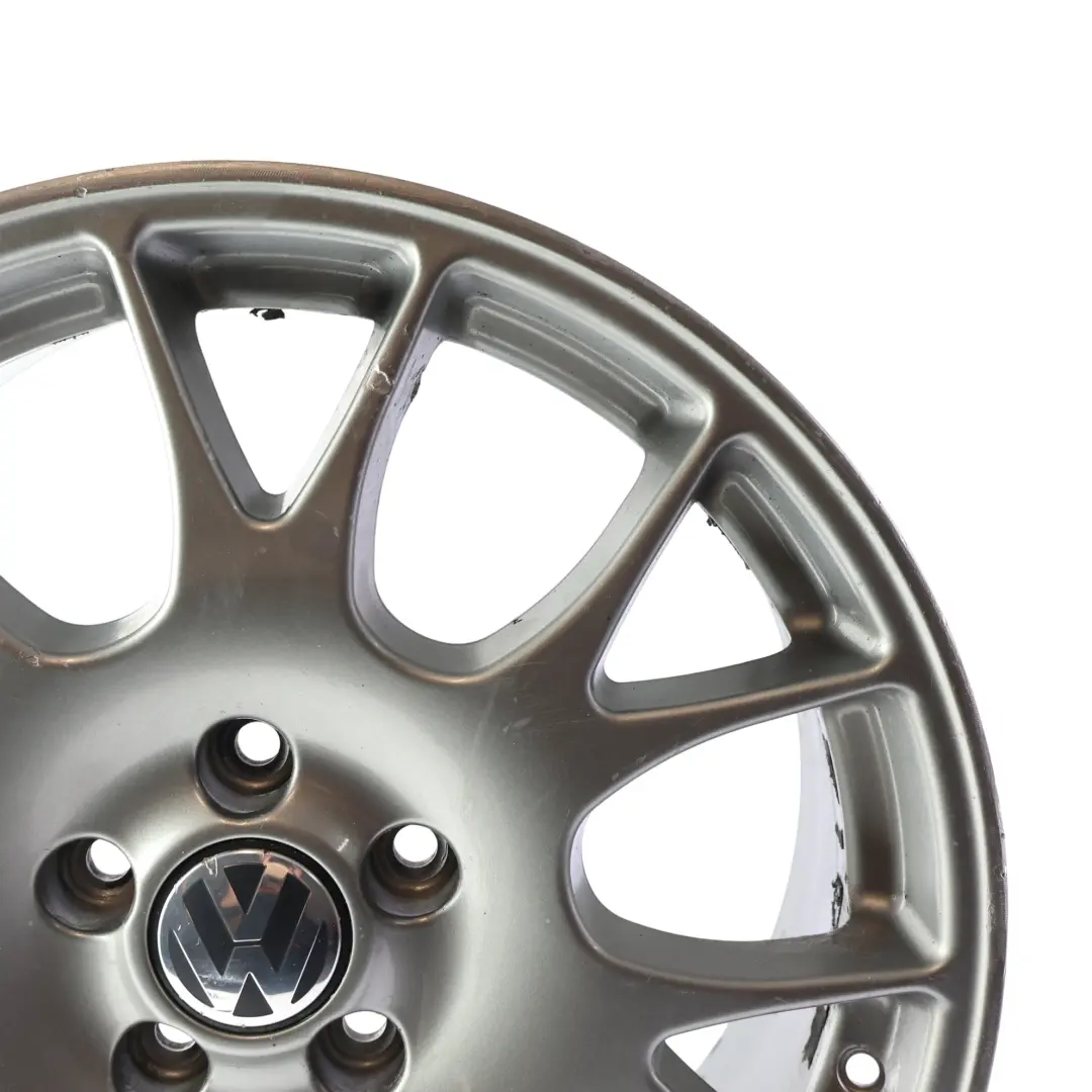 VW Volkswagen Golf Mk5 Mk6 Cerchio In Lega Grigio 18" ET:51 7,5J - SKU 1K0601025AT-1 - Numero di parte 1K0601025AT