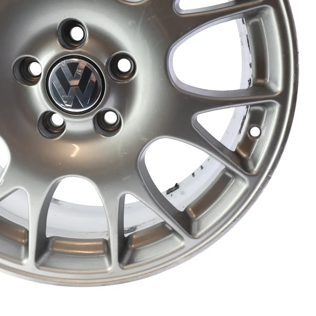 VW Volkswagen Golf Mk5 Mk6 Cerchio In Lega Grigio 18" ET:51 7,5J - SKU 1K0601025AT-1 - Numero di parte 1K0601025AT