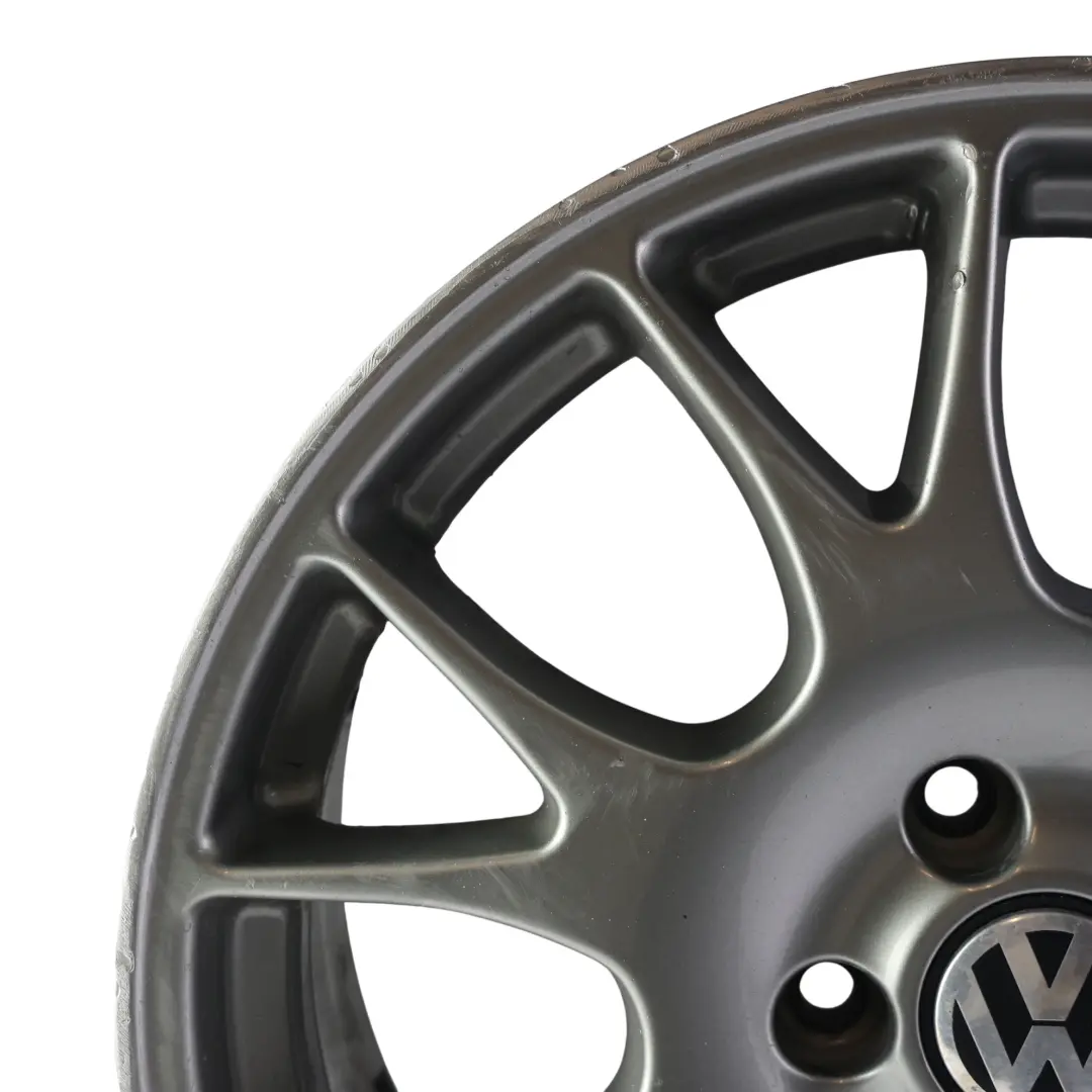 Mk5 Mk6 Wheel Alloy Rim Grey 18" ET:51 7,5J to VW Volkswagen Golf with Part number 1K0601025AT VW Volkswagen Golf Mk5 Mk6 Wheel Alloy Rim Grey 18" ET:51 7,5J - SKU 1K0601025AT-2 - Part number 1K0601025AT