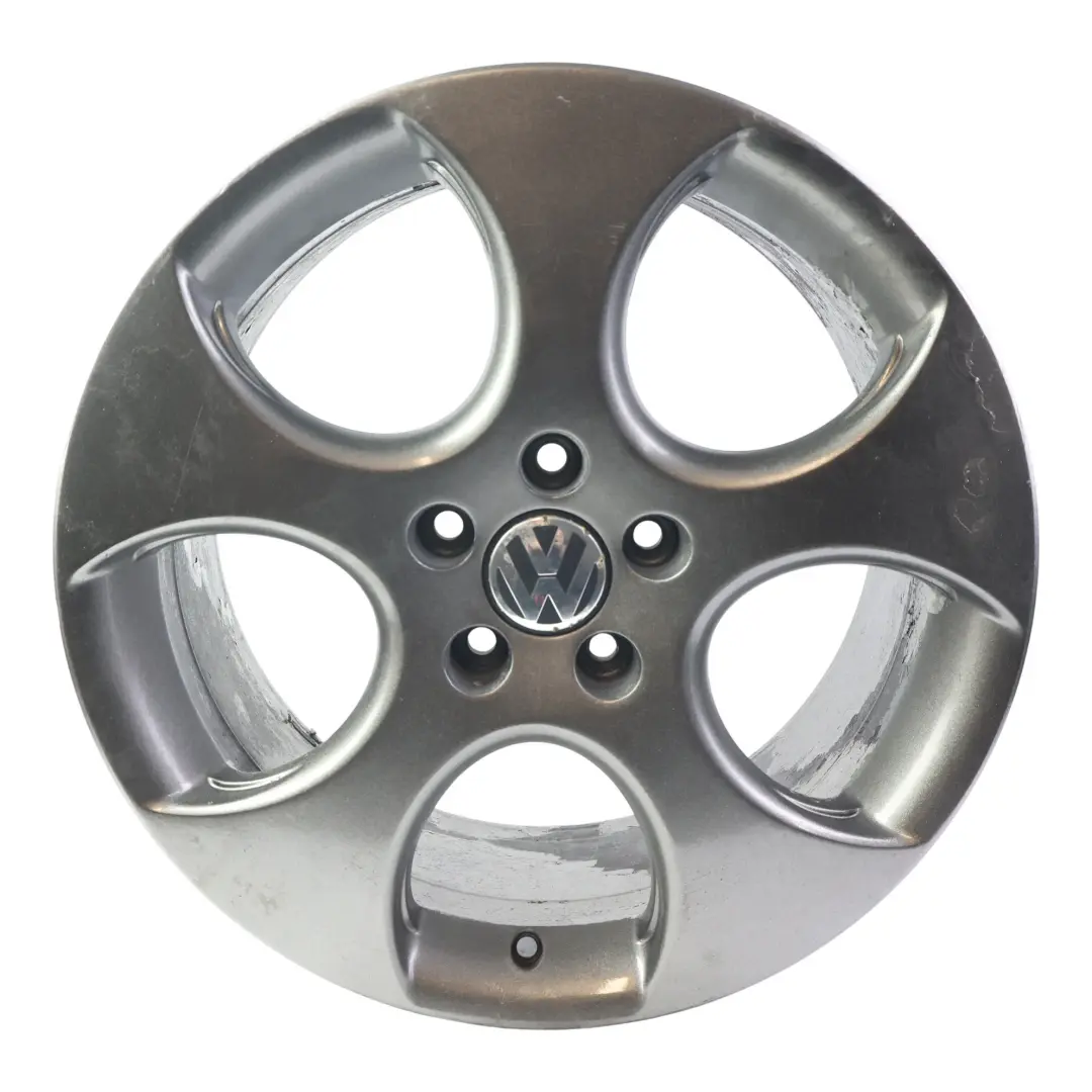 Mk5 Srebrna Felga Aluminiowa 18" 7.5J ET51 do Volkswagen Golf o numerze 1K0601025BA Volkswagen Golf Mk5 Srebrna Felga Aluminiowa 18" 7.5J ET51 - SKU 1K0601025BA-7 - Numer Części 1K0601025BA