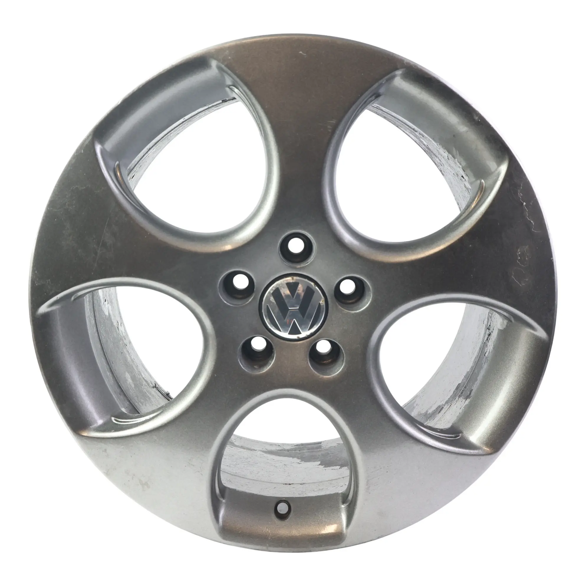 Volkswagen Golf Mk5 Srebrna Felga Aluminiowa 18" 7.5J ET51 1K0601025BA