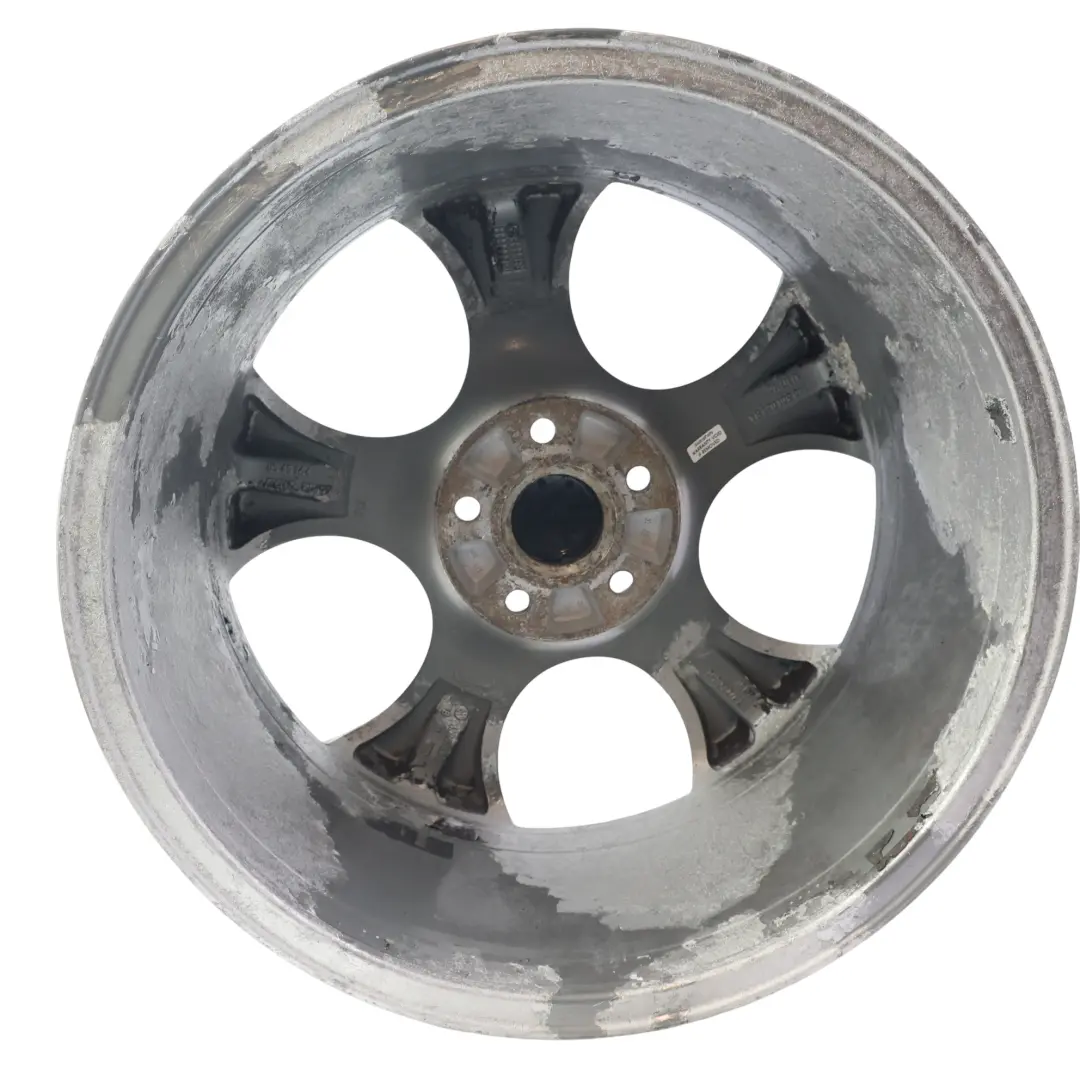 Volkswagen Golf Mk5 Srebrna Felga Aluminiowa 18" 7.5J ET51 - SKU 1K0601025BA-7 - Numer Części 1K0601025BA