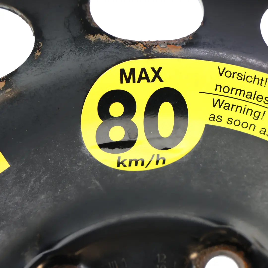 Skoda Octavia II Ersatzrad Stahlfelge R16 6.5J ET50 - SKU 1K0601027K-2 - Teilenummer 1K0601027K