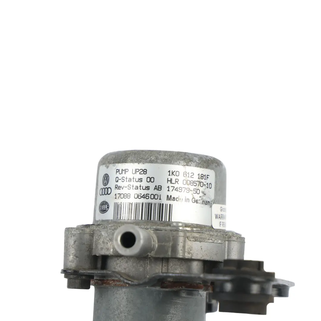 Pompa Vuoto Elettrica Attuatore Freno Benzina per Audi A1 8X A3 8V con numero di parte 1K0612181F Audi A1 8X A3 8V Pompa Vuoto Elettrica Attuatore Freno Benzina - SKU 1K0612181F-2 - Numero di parte 1K0612181F